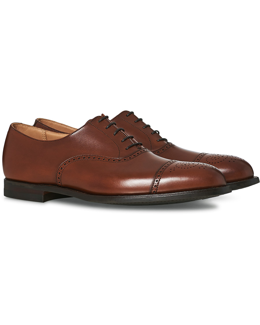 Herren | Crockett & Jones Hatton Brogue City Sole Burnished Calf | Crockett & Jones | Hatton Brogue City Sole Burnished Calf