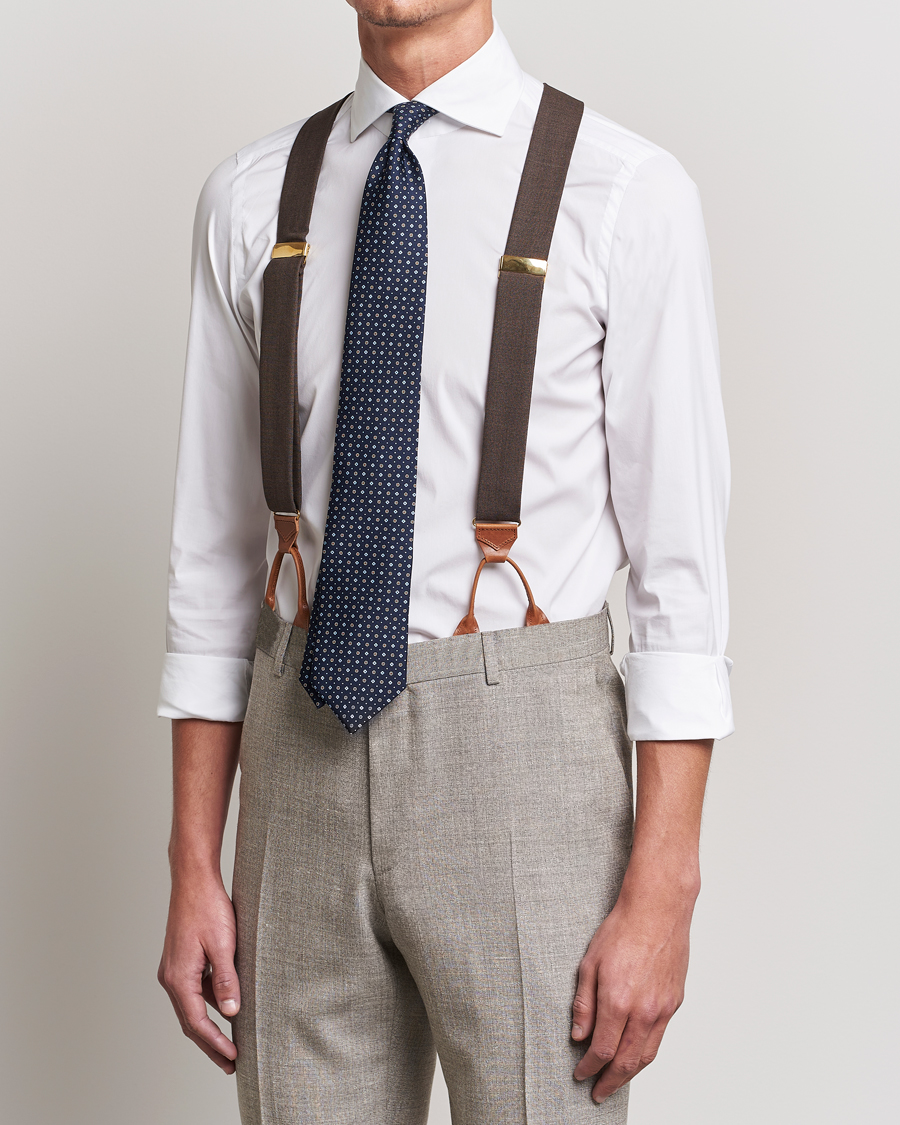 Herren | Albert Thurston Fresco Braces 38mm Brown | Albert Thurston | Fresco Braces 38mm Brown