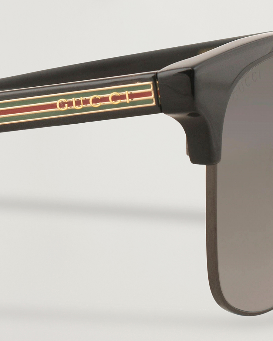 Herren | Sonnenbrillen | Gucci | GG0382S Sunglasses Black/Grey