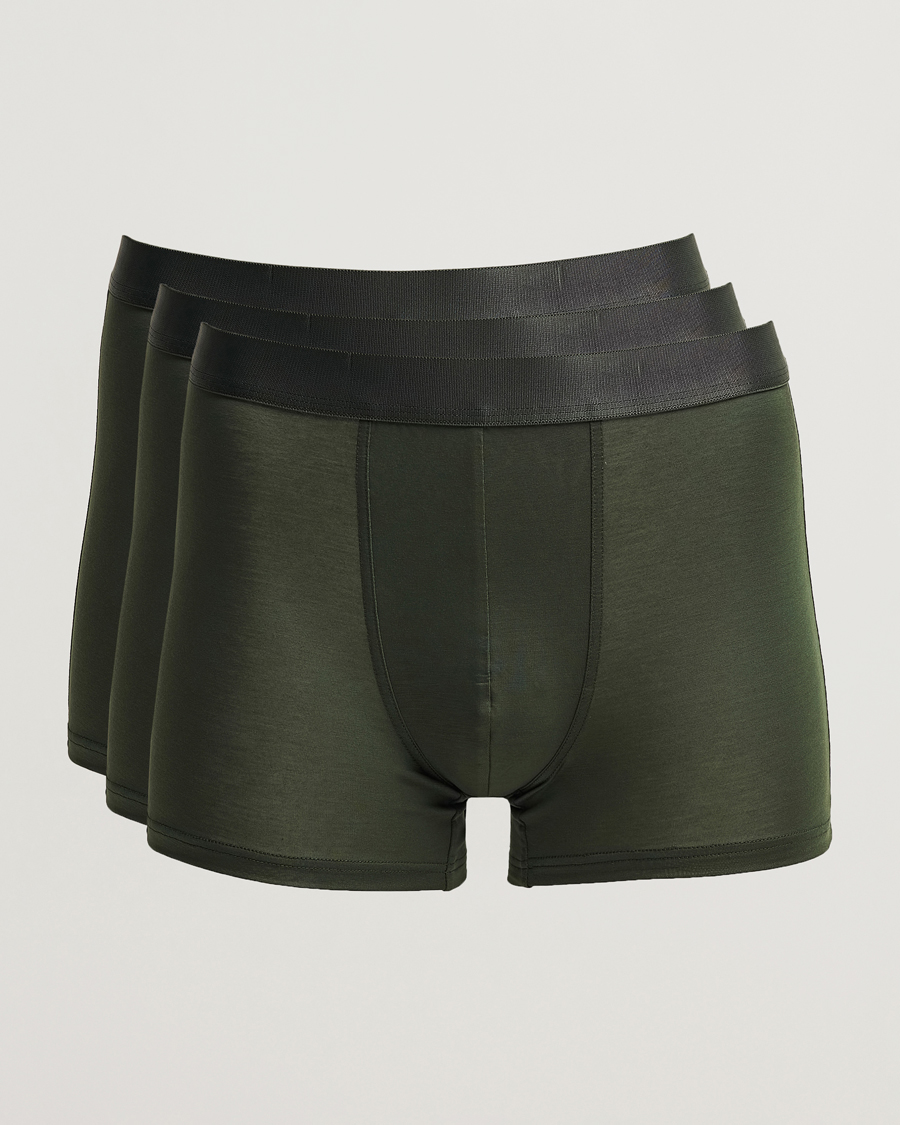 Herren | Unterwäsche | CDLP | 3-Pack Boxer Briefs Army Green