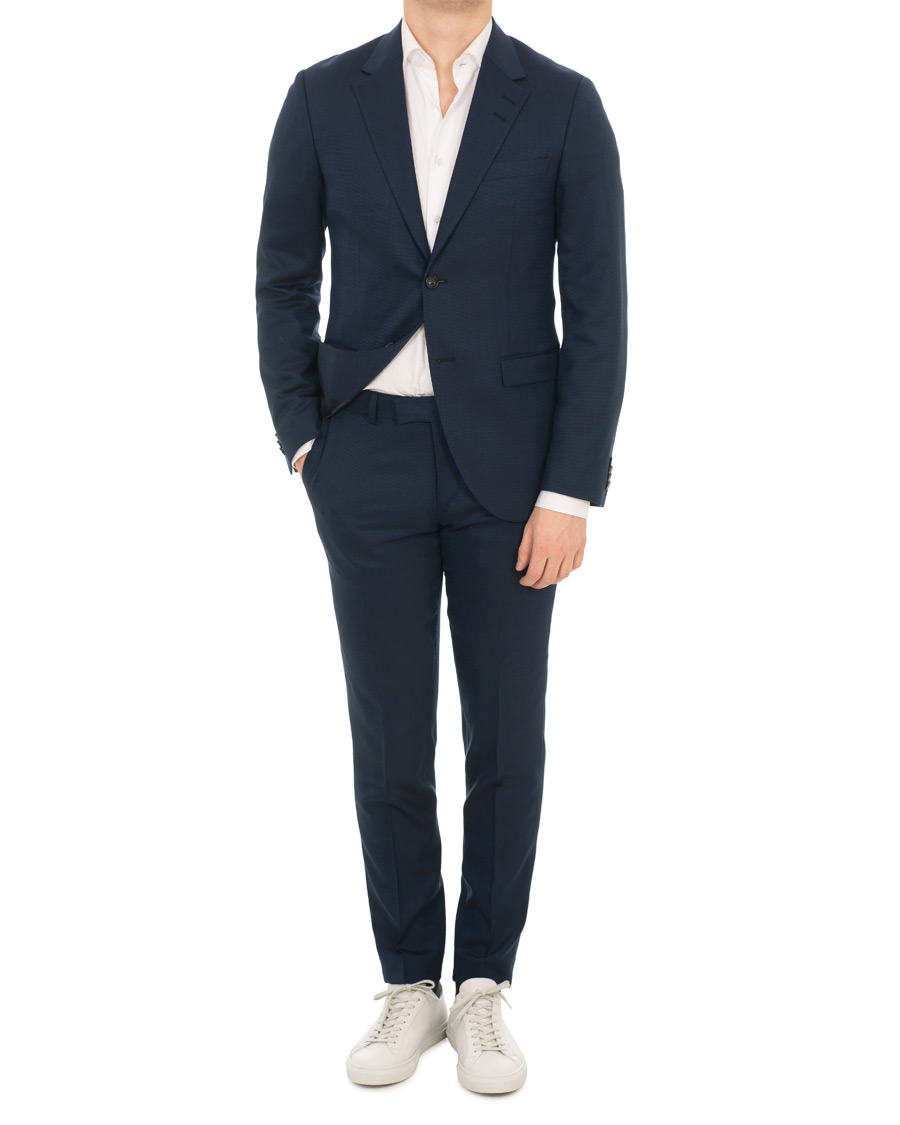 Herren | Sakkos | Tiger of Sweden | Jamonte Wool Stretch Blazer Country Blue