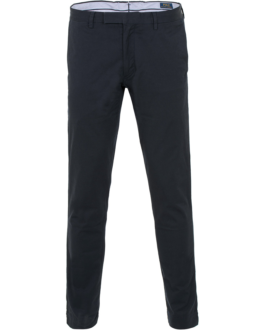Herren | Hosen | Polo Ralph Lauren | Tailored Slim Fit Stretch Hudson Chinos Aviator Navy