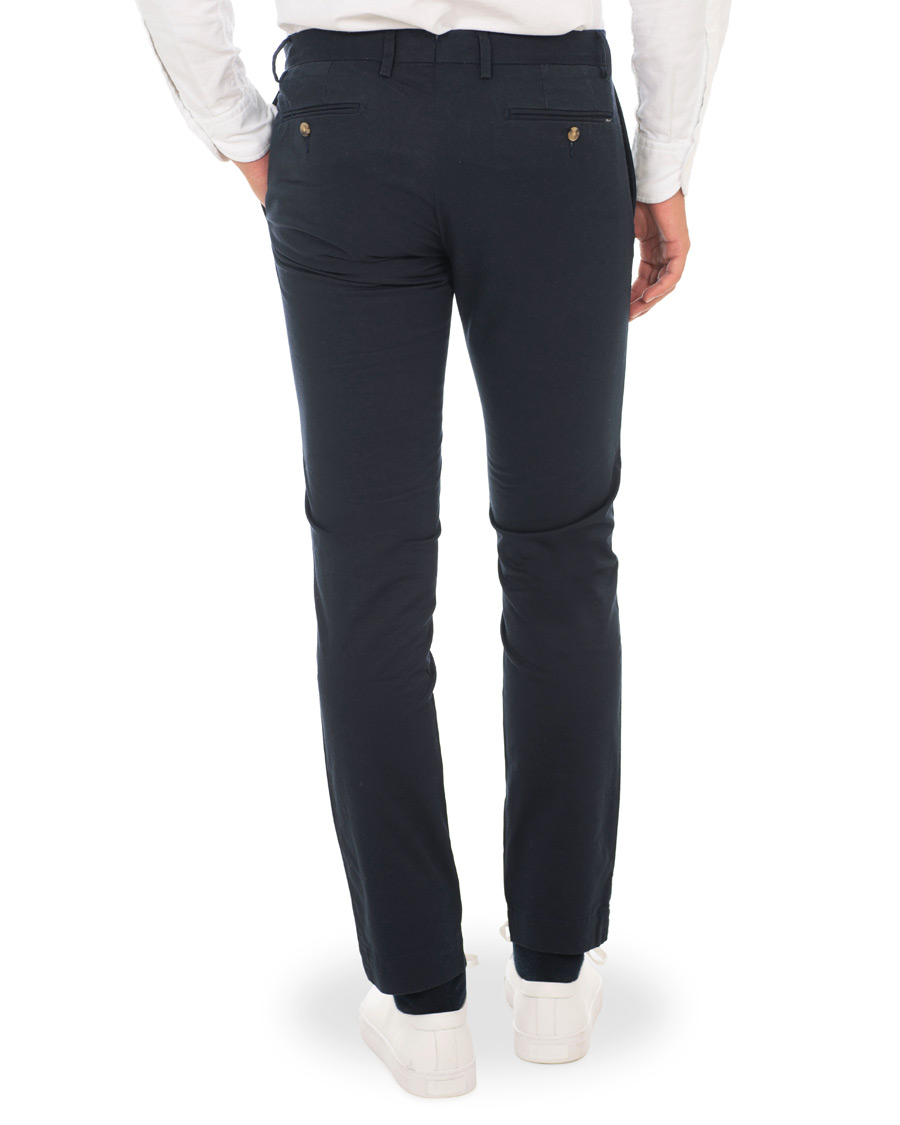Herren | Hosen | Polo Ralph Lauren | Tailored Slim Fit Stretch Hudson Chinos Aviator Navy