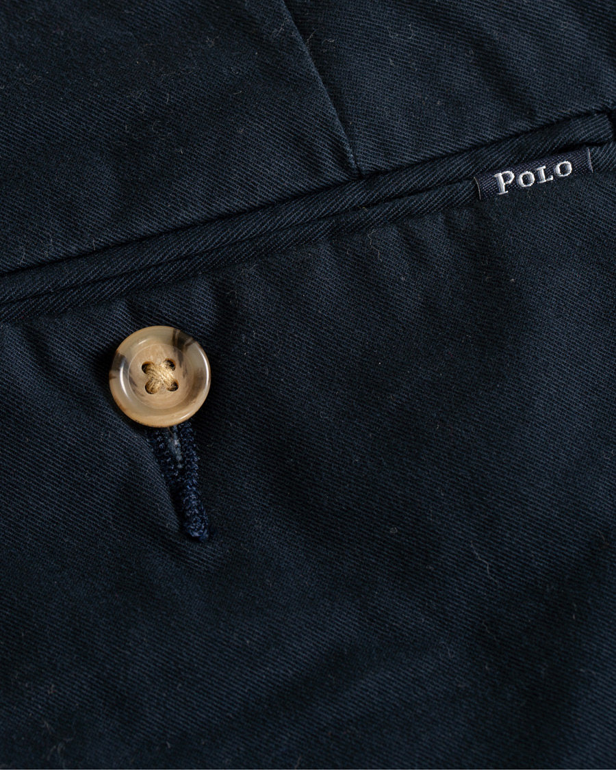 Herren | Hosen | Polo Ralph Lauren | Tailored Slim Fit Stretch Hudson Chinos Aviator Navy