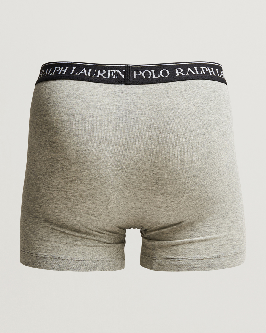 Herren | Unterwäsche | Polo Ralph Lauren | 3-Pack Stretch Boxer Brief White/Black/Grey
