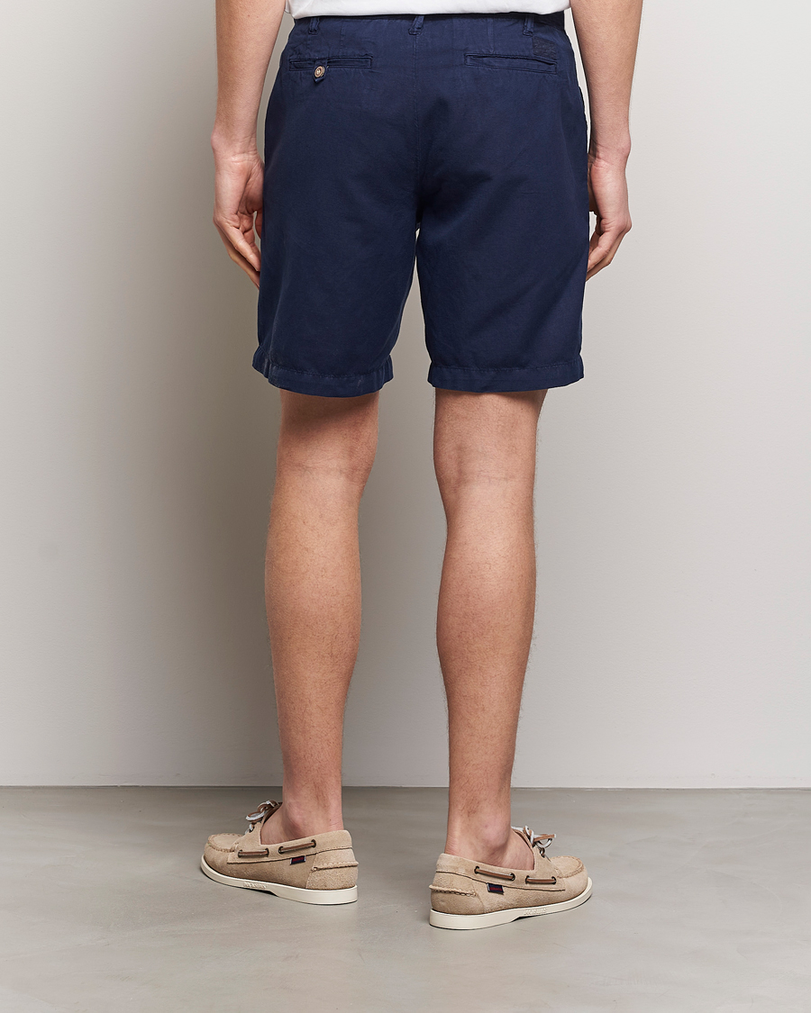Herren | Shorts | Polo Ralph Lauren | Cotton/Linen Shorts Newport Navy