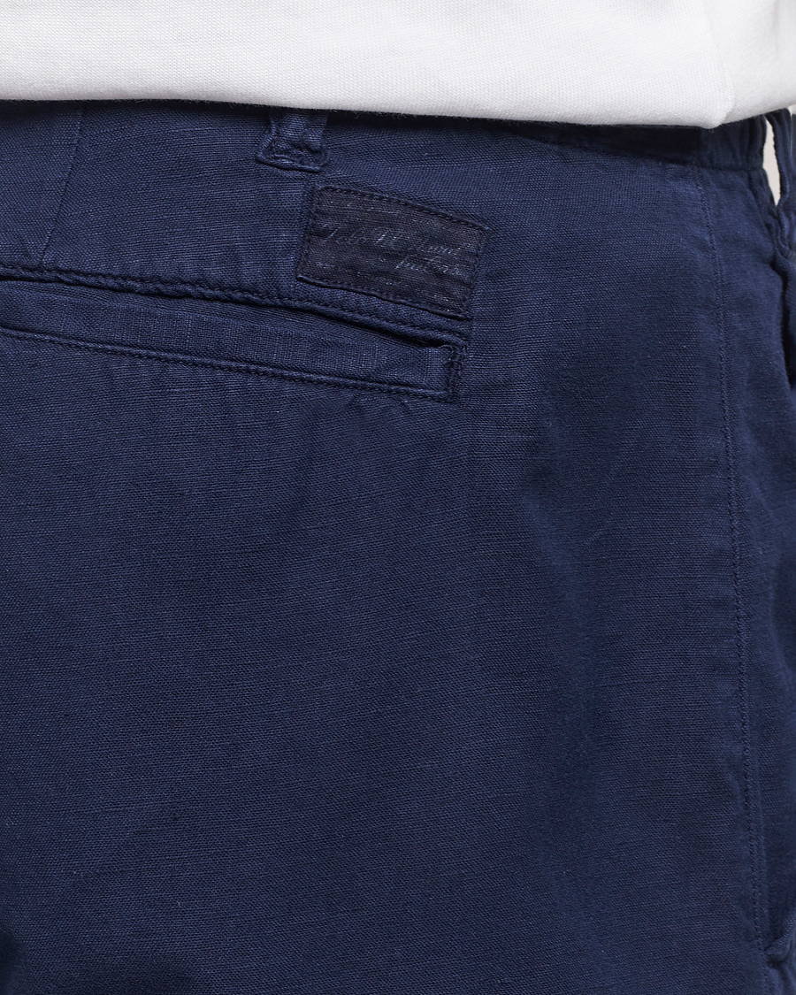 Herren | Shorts | Polo Ralph Lauren | Cotton/Linen Shorts Newport Navy
