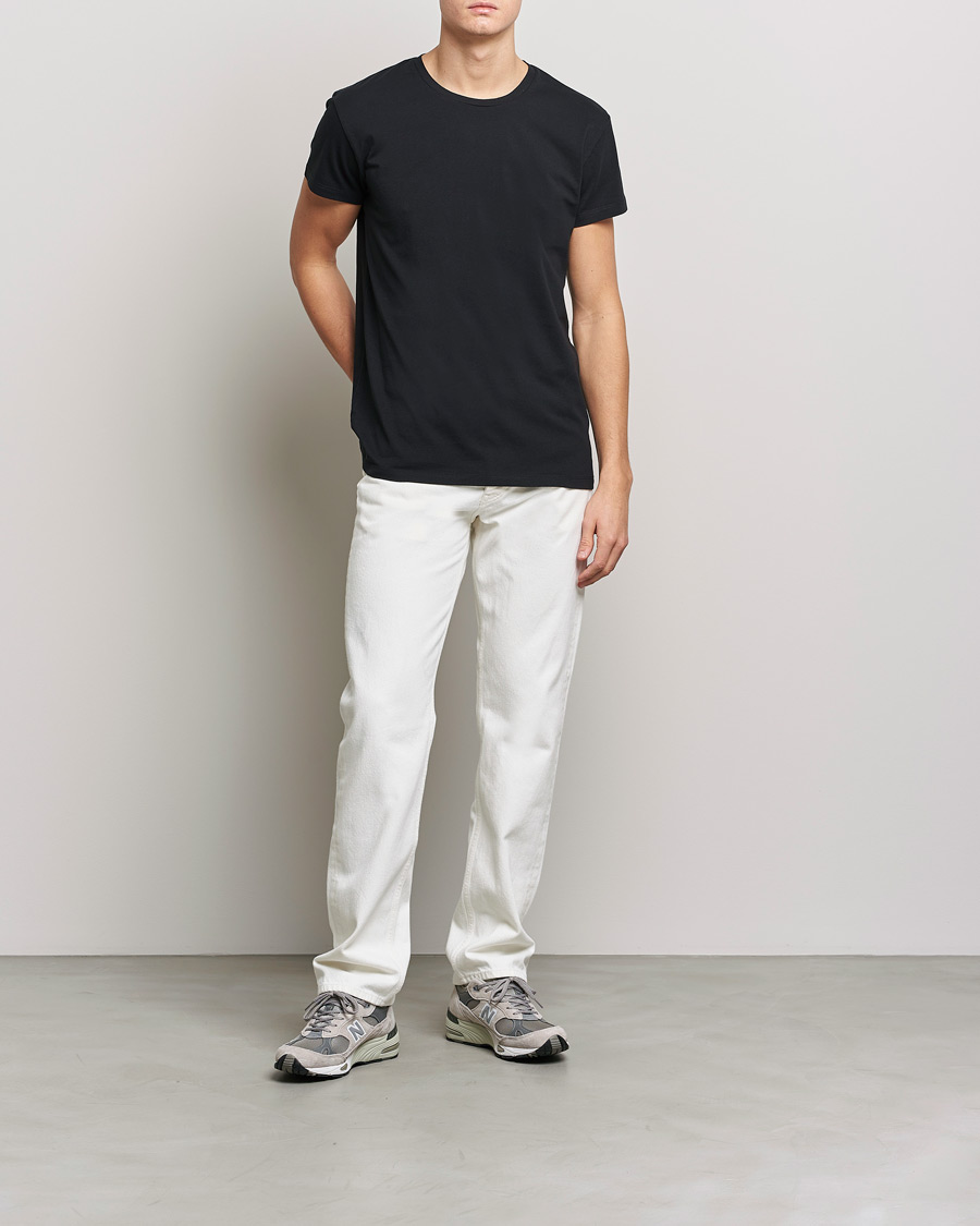 Herren | T-Shirts | Samsøe Samsøe | Kronos Crew Neck Tee Black