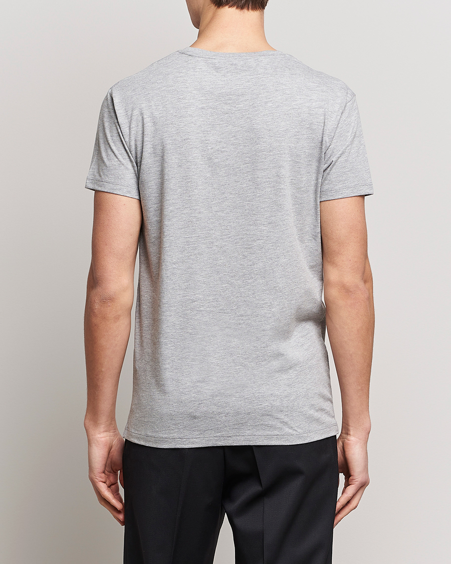 Herren | T-Shirts | Samsøe Samsøe | Kronos Crew Neck Tee Light Grey Melange