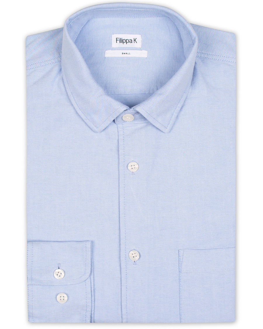 Herren | Hemden | Filippa K | Tim Oxford Shirt Light Blue