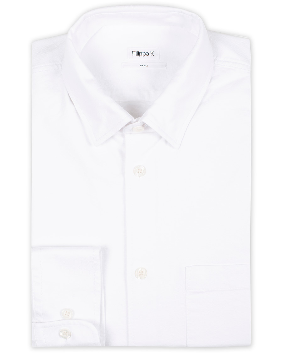 Herren | Hemden | Filippa K | Tim Oxford Shirt White
