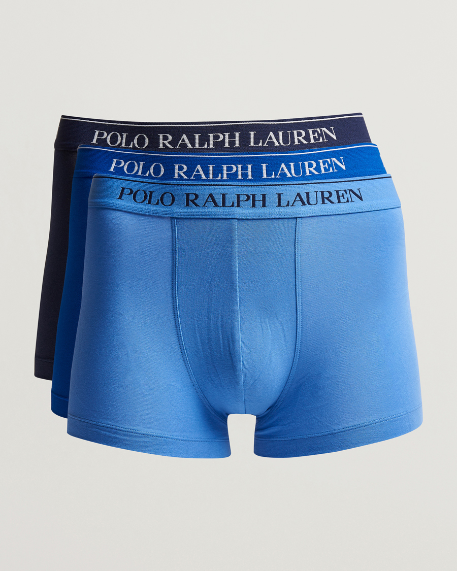 Herren | Unterwäsche | Polo Ralph Lauren | 3-Pack Trunk Navy/Saphir/Bermuda