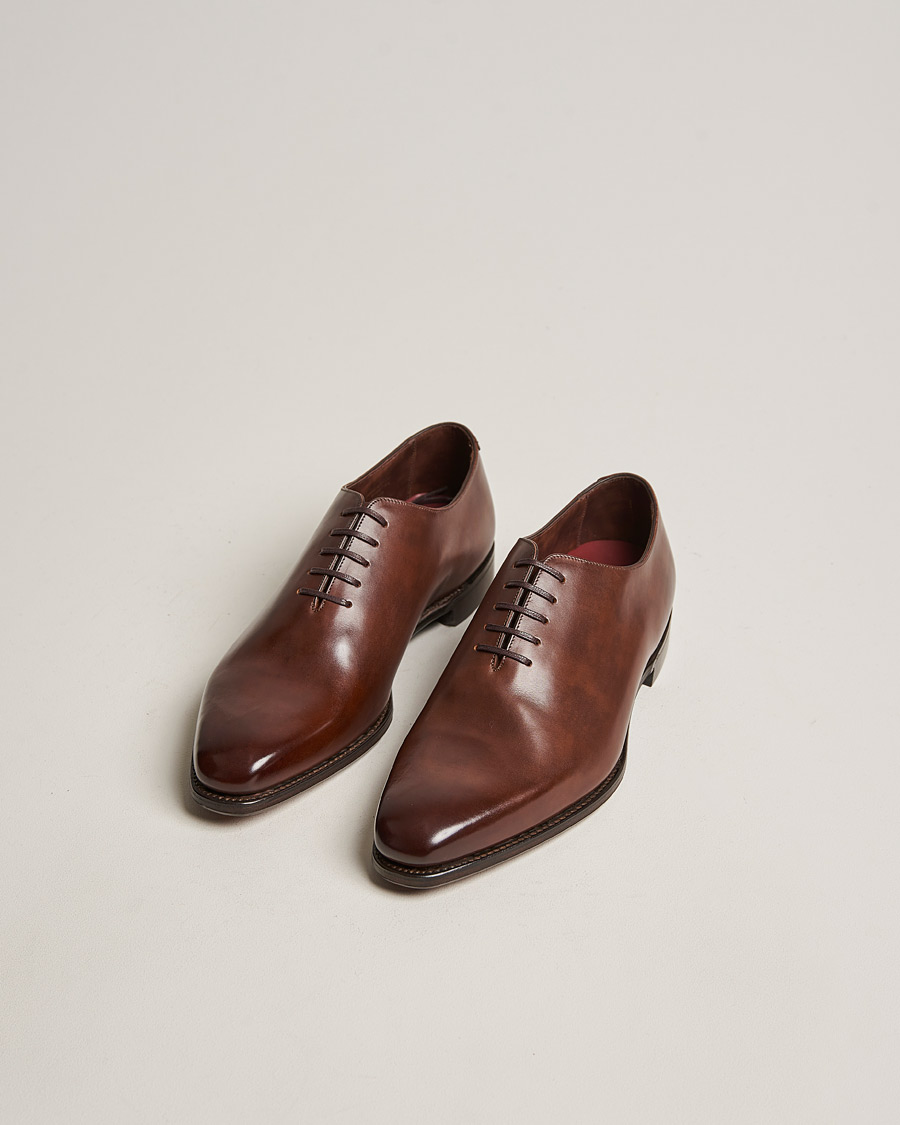 Herren | Loake 1880 Export Grade Parliament Whole-Cut Oxford Antique Brown | Loake 1880 Export Grade | Parliament Whole-Cut Oxford Antique Brown