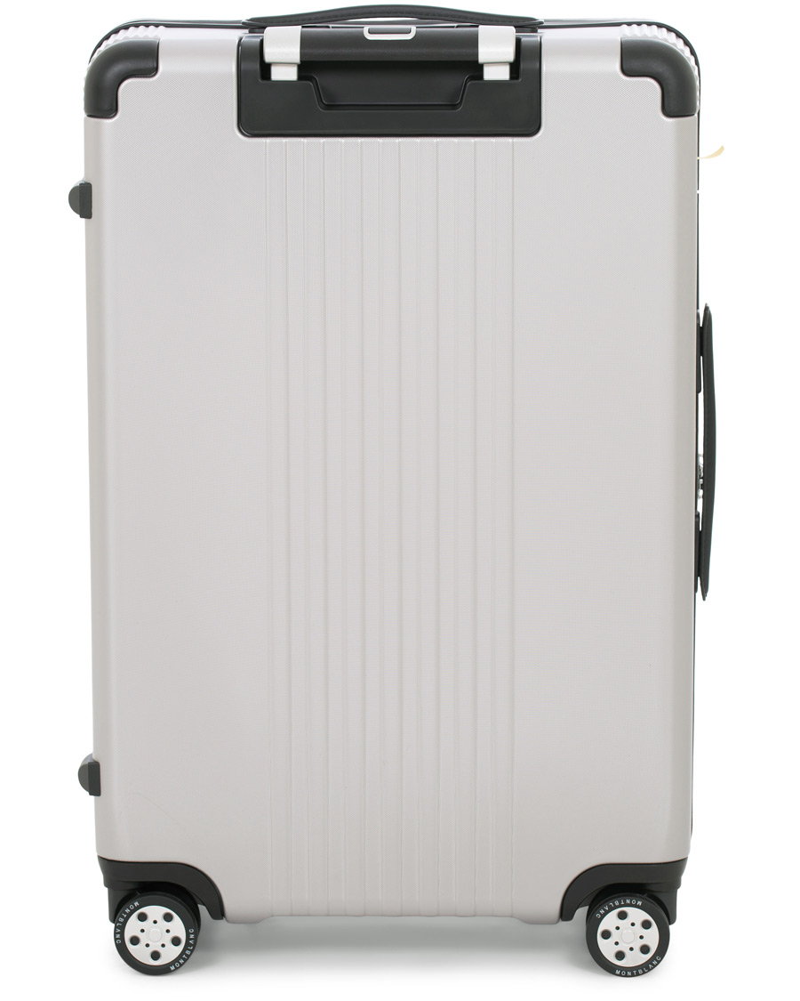 Herren | Montblanc Trolley Small/Medium 4 Wheels Black Silver | Montblanc | Trolley Small/Medium 4 Wheels Black Silver