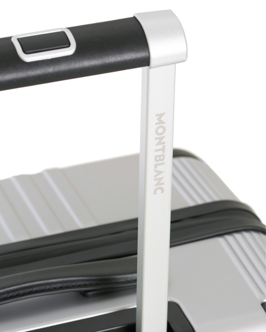 Herren | Montblanc Trolley Small/Medium 4 Wheels Black Silver | Montblanc | Trolley Small/Medium 4 Wheels Black Silver