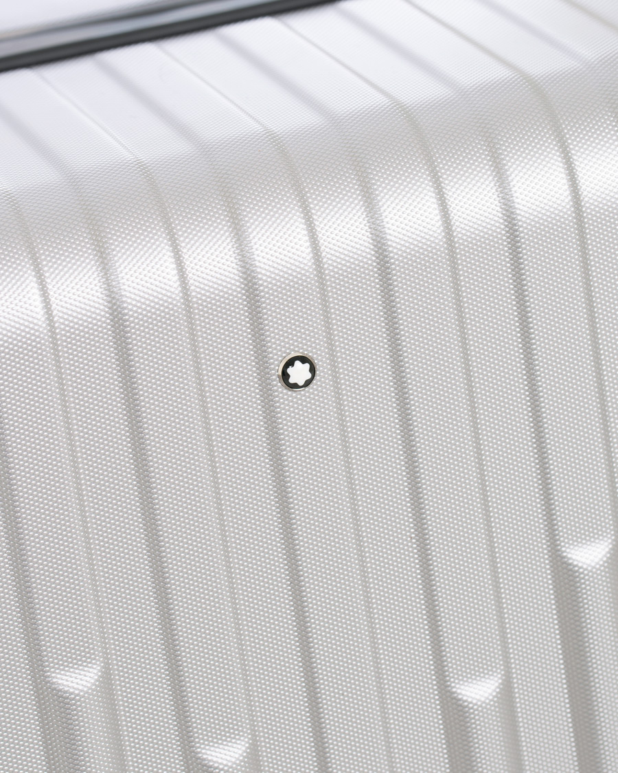 Herren | Montblanc Trolley Small/Medium 4 Wheels Black Silver | Montblanc | Trolley Small/Medium 4 Wheels Black Silver