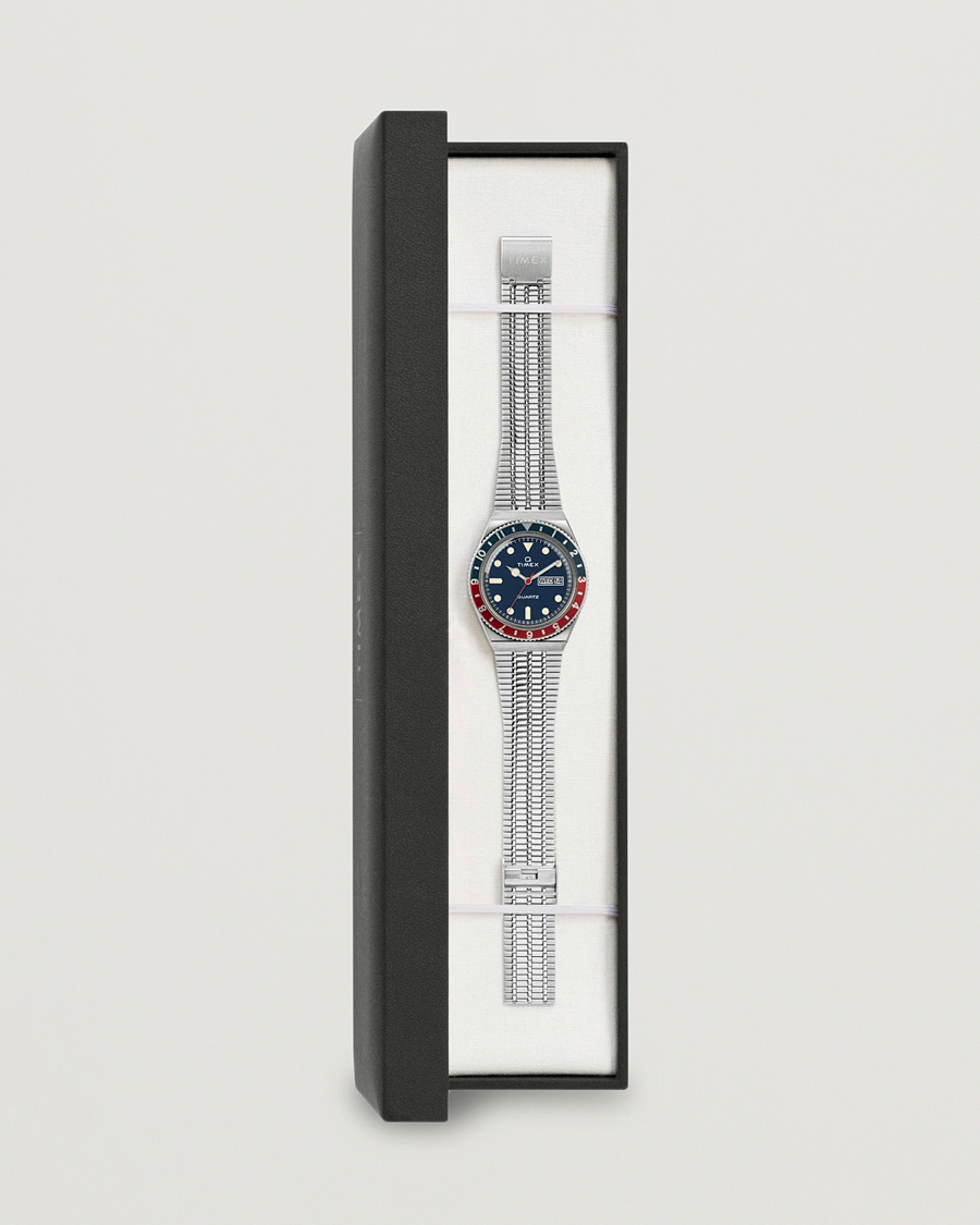 Herren | Timex Q Reissue 1979 Silver/Blue Dial | Timex | Q Reissue 1979 Silver/Blue Dial