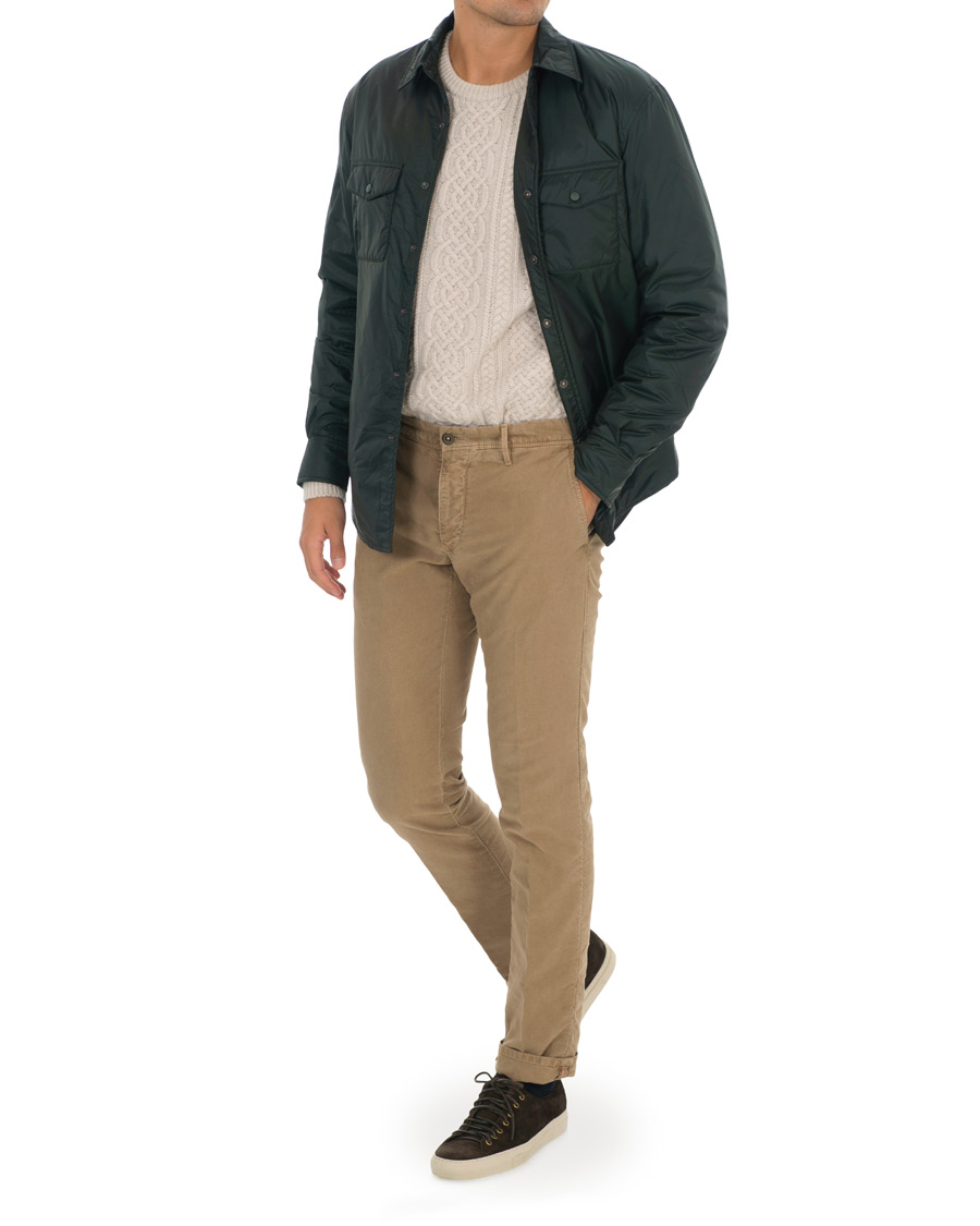 Herren | Jacken | Aspesi | Marvin Nylon Shirt Jacket Dark Green