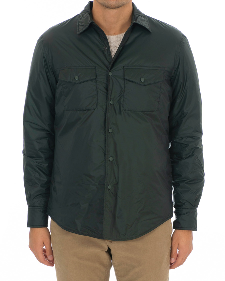 Herren | Jacken | Aspesi | Marvin Nylon Shirt Jacket Dark Green