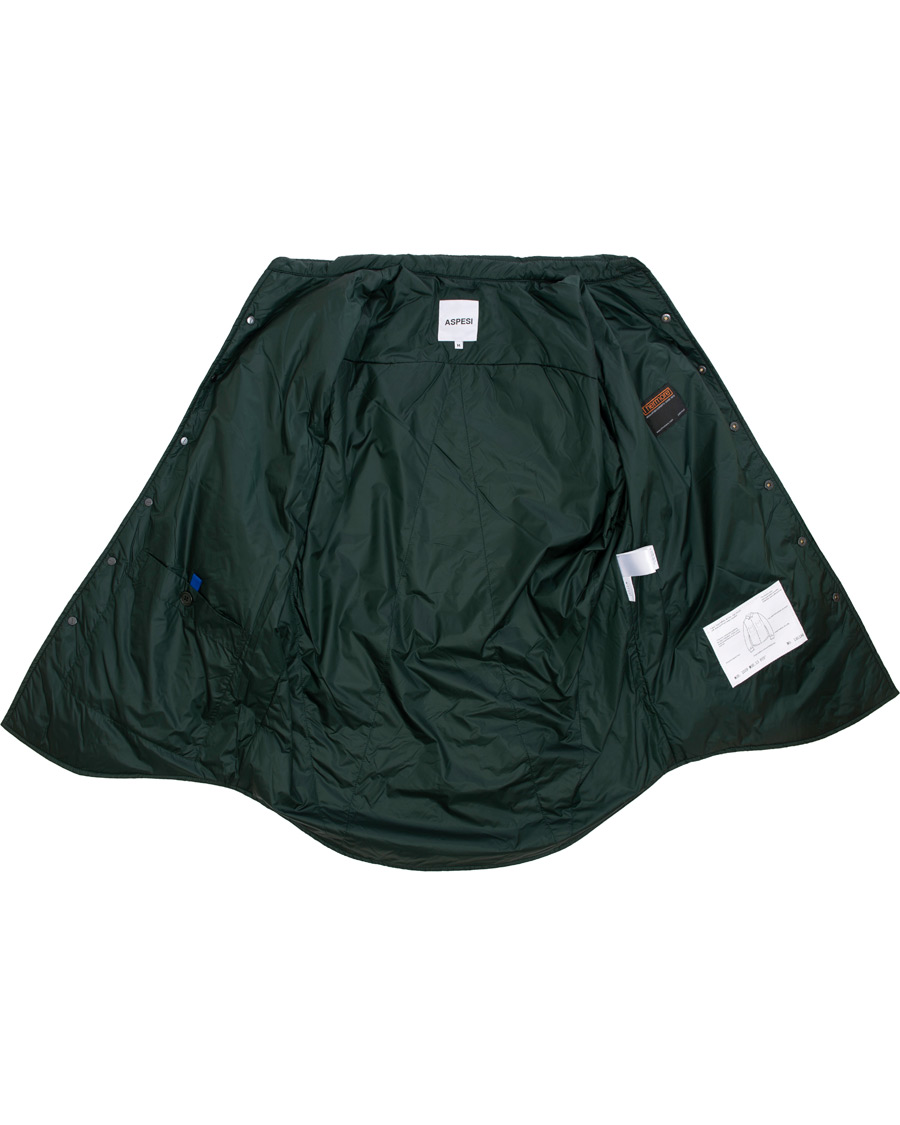 Herren | Jacken | Aspesi | Marvin Nylon Shirt Jacket Dark Green