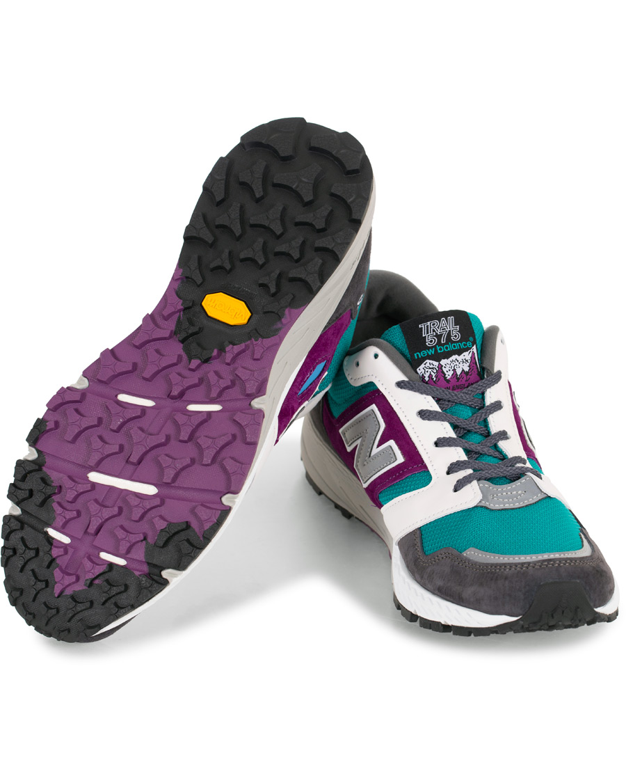 Herren | New Balance Trail 575 Sneaker Grey/Green | New Balance | Trail 575 Sneaker Grey/Green