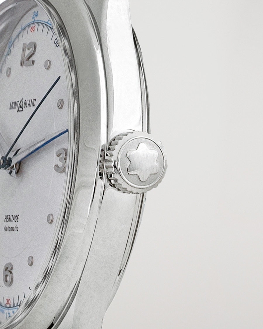 Herren | Montblanc Heritage Steel Automatic 40mm Silver Dial | Montblanc | Heritage Steel Automatic 40mm Silver Dial