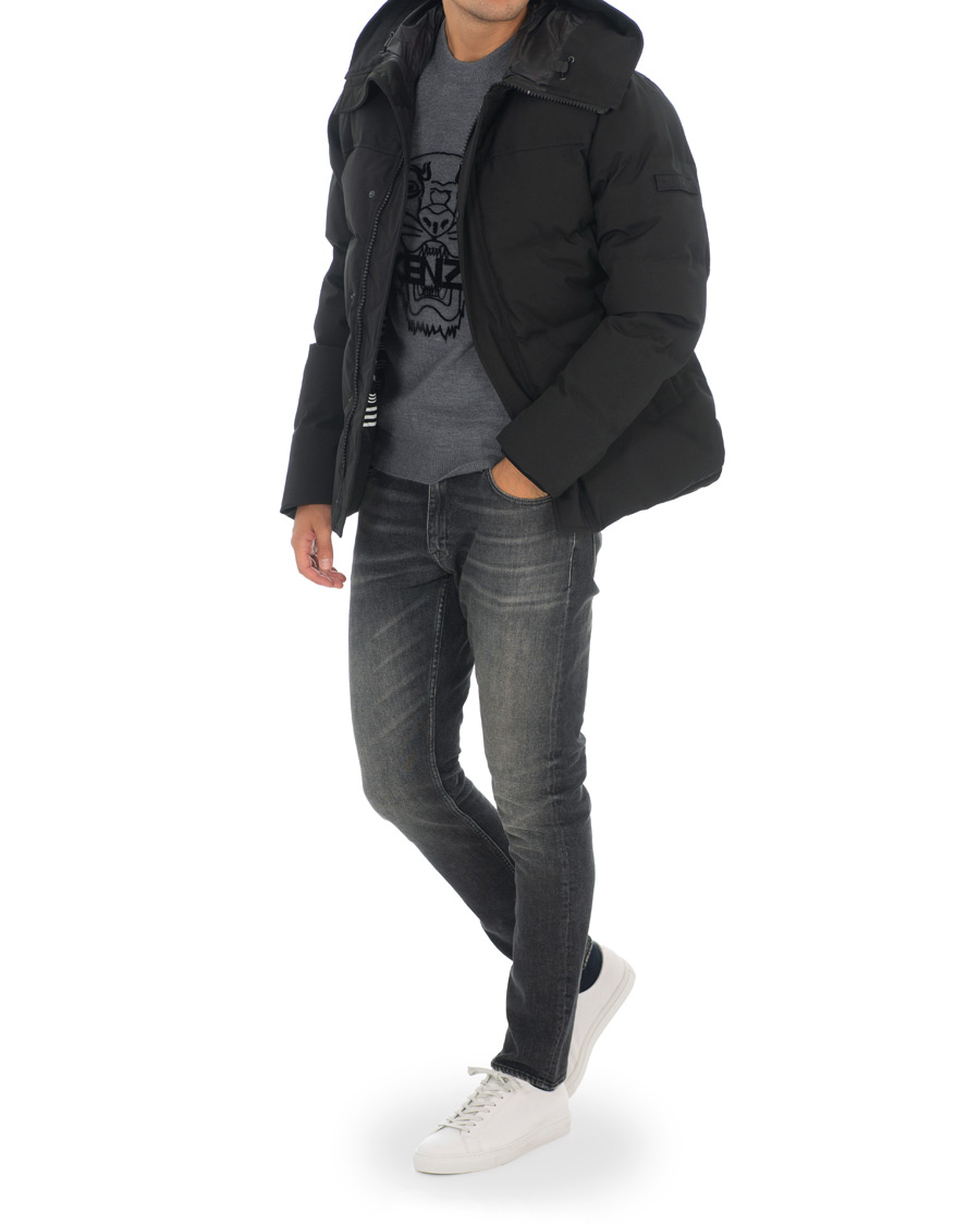 Herren | Jacken | KENZO | Short Down Jacket Technic Canvas Black