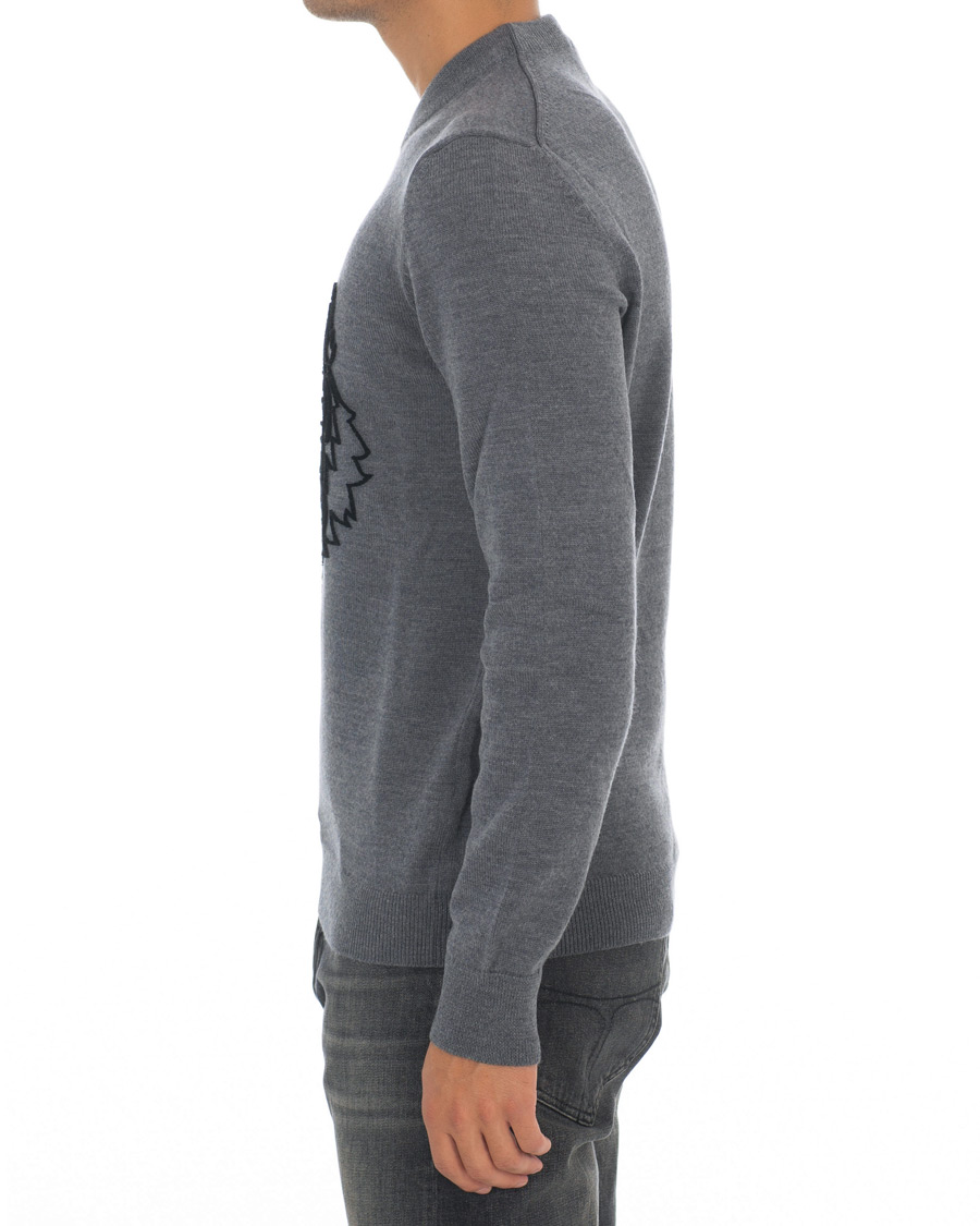 Herren | Pullover | KENZO | Tiger Head Jumper Grey