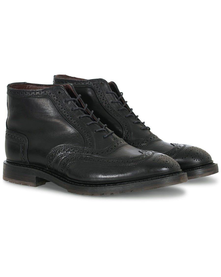 Herren | Allen Edmonds Stirling Leather Boots Black | Allen Edmonds | Stirling Leather Boots Black