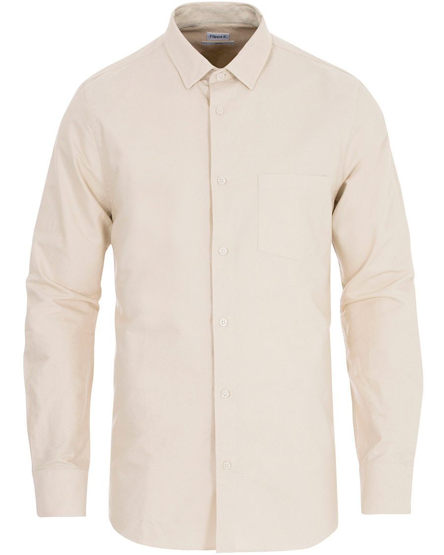 Herren | Hemden | Filippa K | Tim Oxford Shirt Bisque