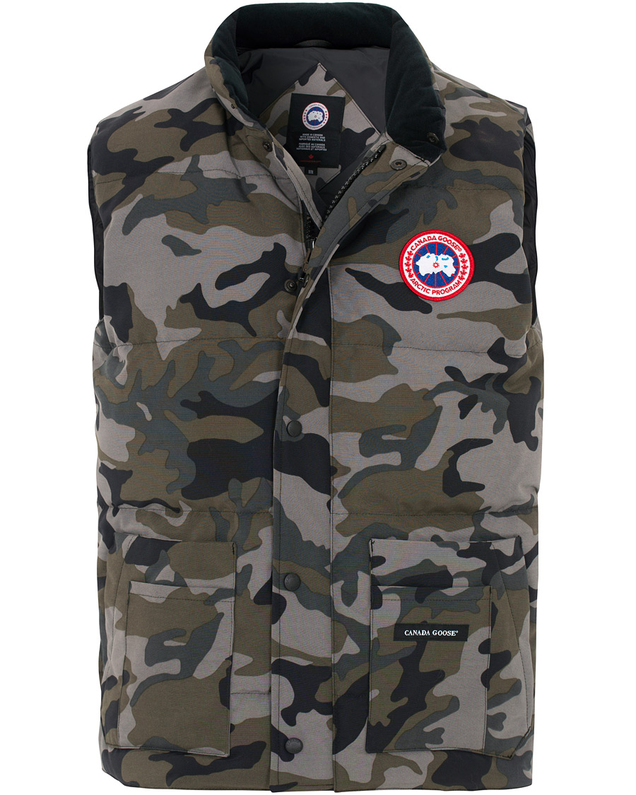 Herren | Jacken | Canada Goose | Freestyle Crew Vest Coastal Grey Camo