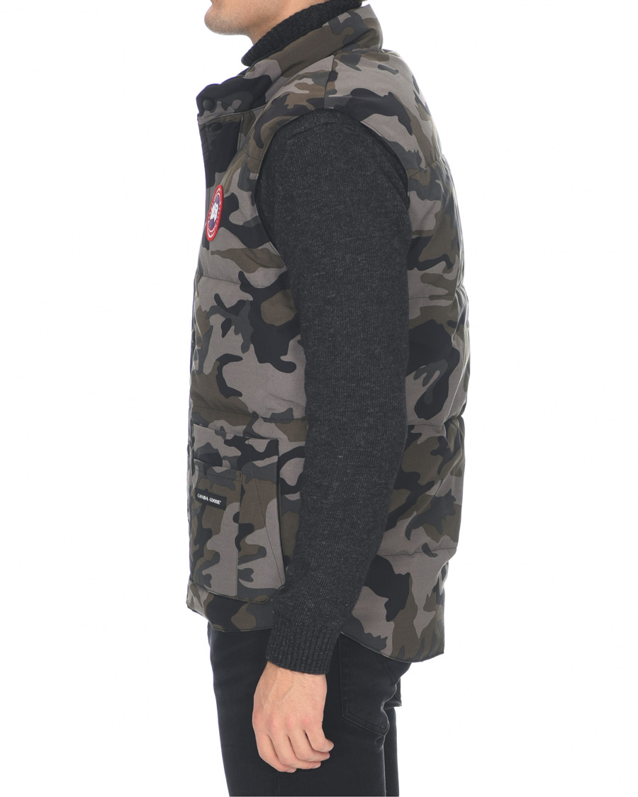 Herren | Jacken | Canada Goose | Freestyle Crew Vest Coastal Grey Camo