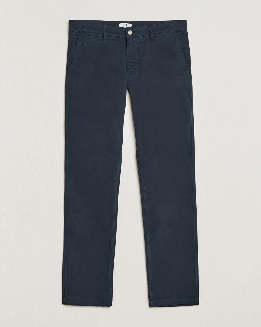 Herren | Hosen | NN07 | Marco Slim Fit Stretch Chinos Navy Blue