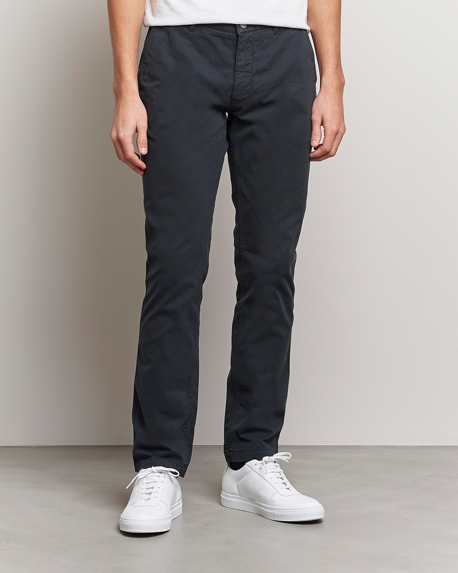 Herren | Hosen | NN07 | Marco Slim Fit Stretch Chinos Dark Grey
