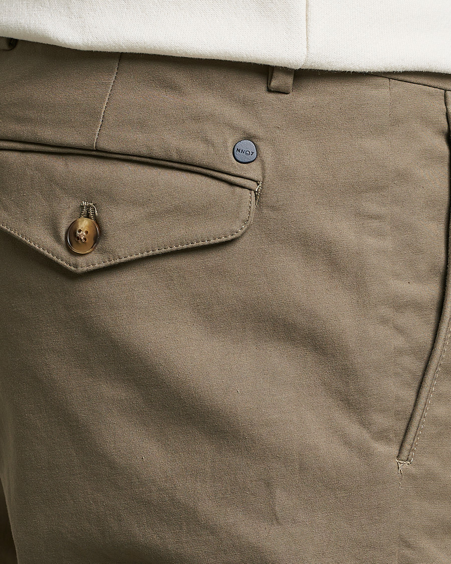 Herren | Hosen | NN07 | Scott Regular Fit Stretch Trousers Khaki