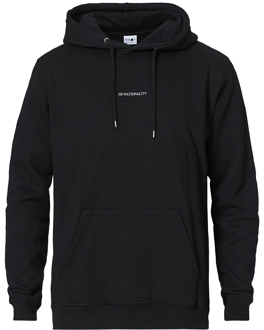 Herren | Pullover | NN07 | Barrow Printed Hoodie Black