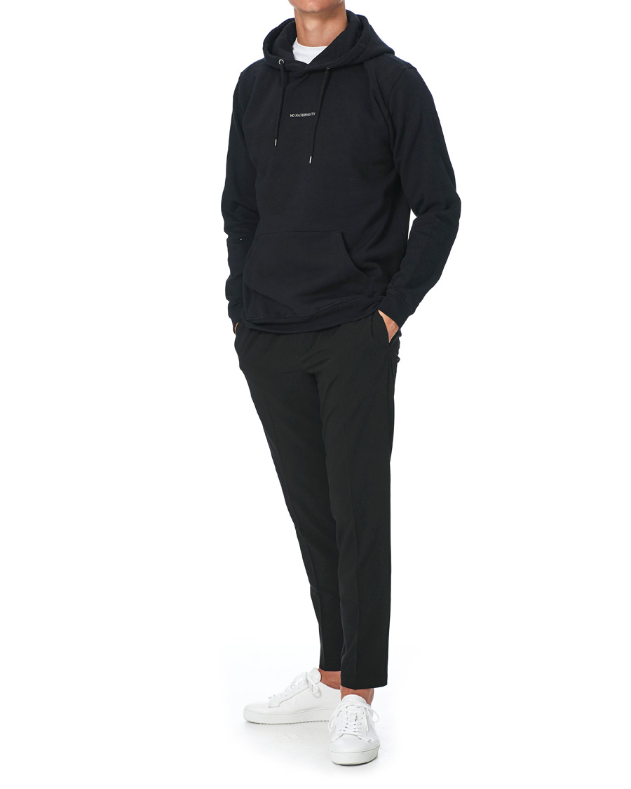 Herren | Pullover | NN07 | Barrow Printed Hoodie Black