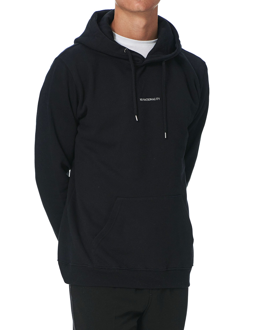 Herren | Pullover | NN07 | Barrow Printed Hoodie Black