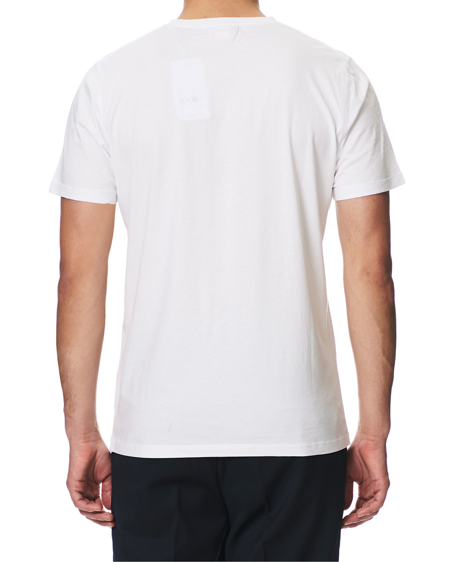 Herren | T-Shirts | NN07 | Ethan Printed Crew Neck Tee White