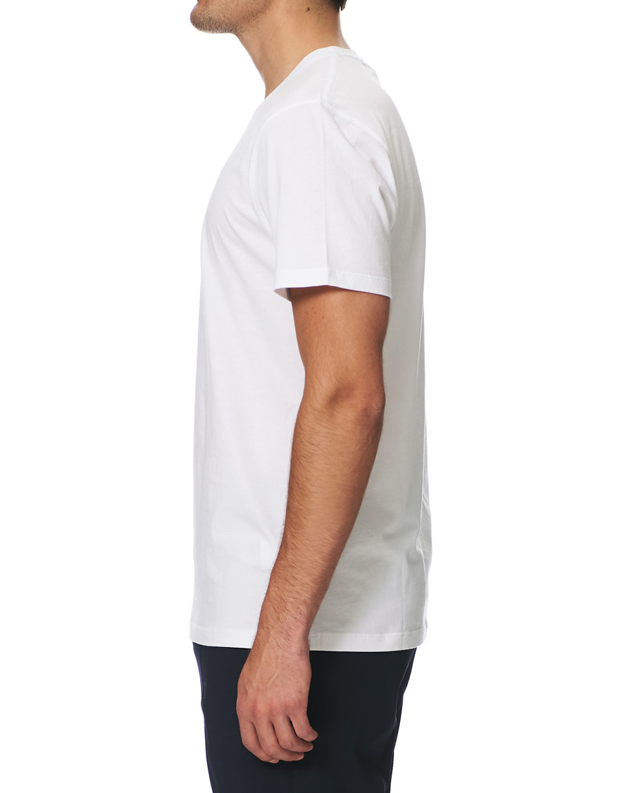 Herren | T-Shirts | NN07 | Ethan Printed Crew Neck Tee White