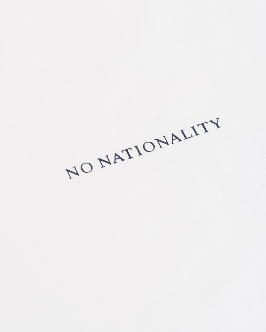 Herren | T-Shirts | NN07 | Ethan Printed Crew Neck Tee White