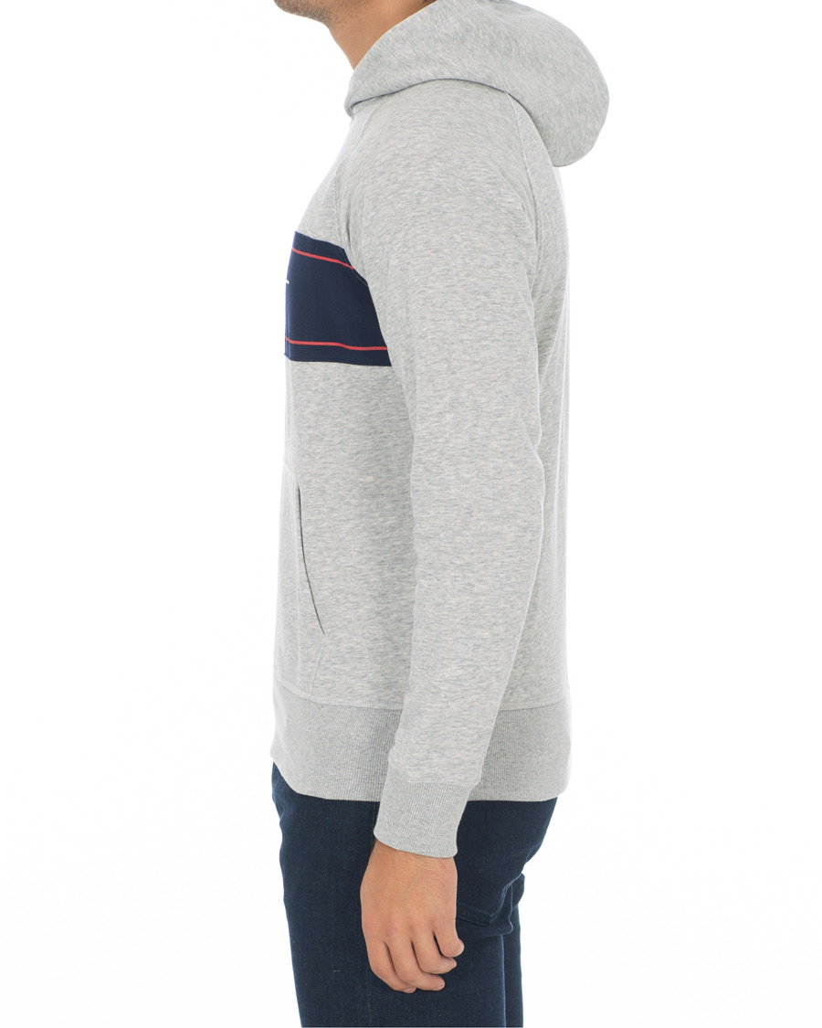 Herren | Pullover | GANT | Archive Hoodie Light Grey Melange