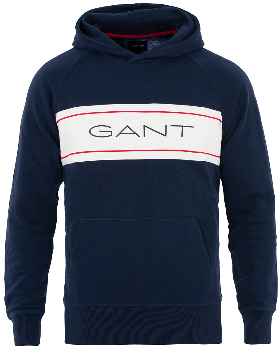 Herren | Pullover | GANT | Archive Hoodie Evening Blue