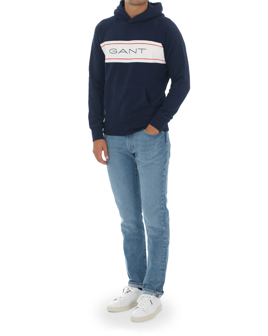 Herren | Pullover | GANT | Archive Hoodie Evening Blue