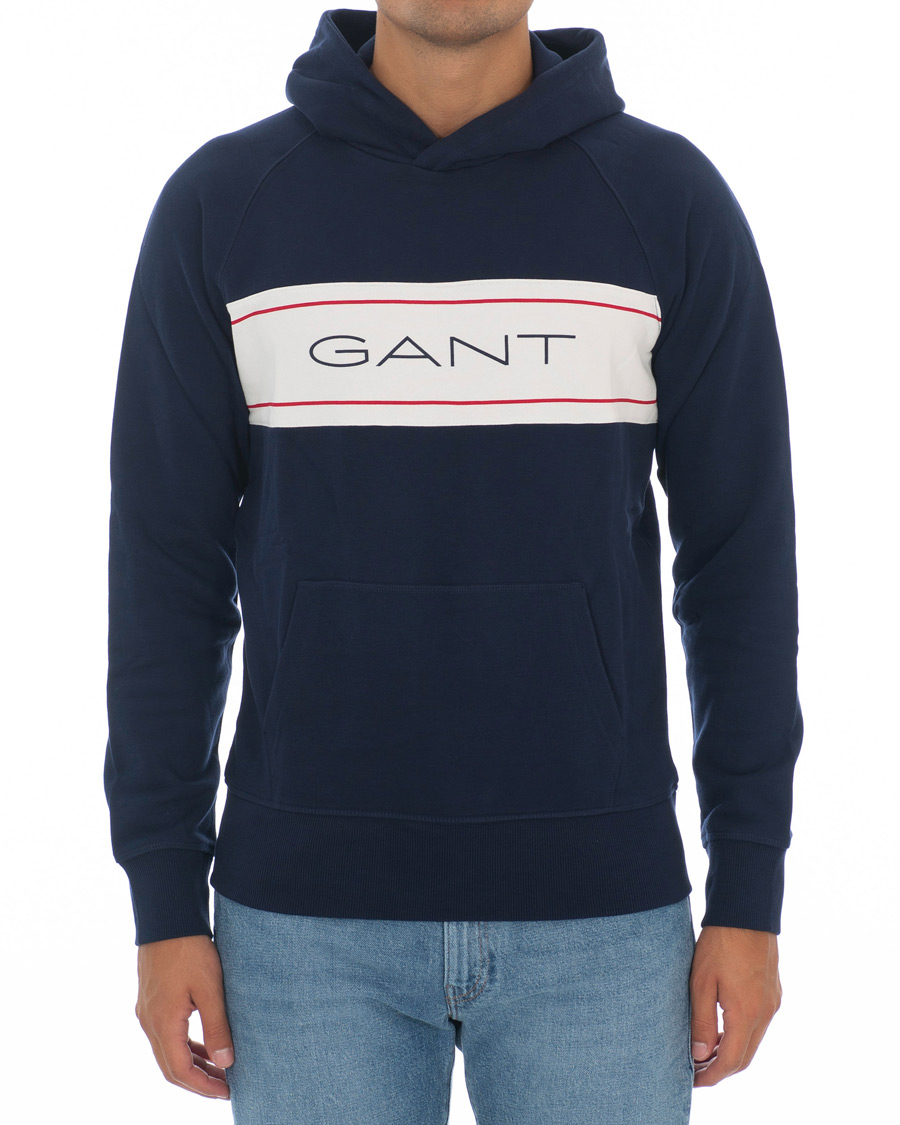 Herren | Pullover | GANT | Archive Hoodie Evening Blue