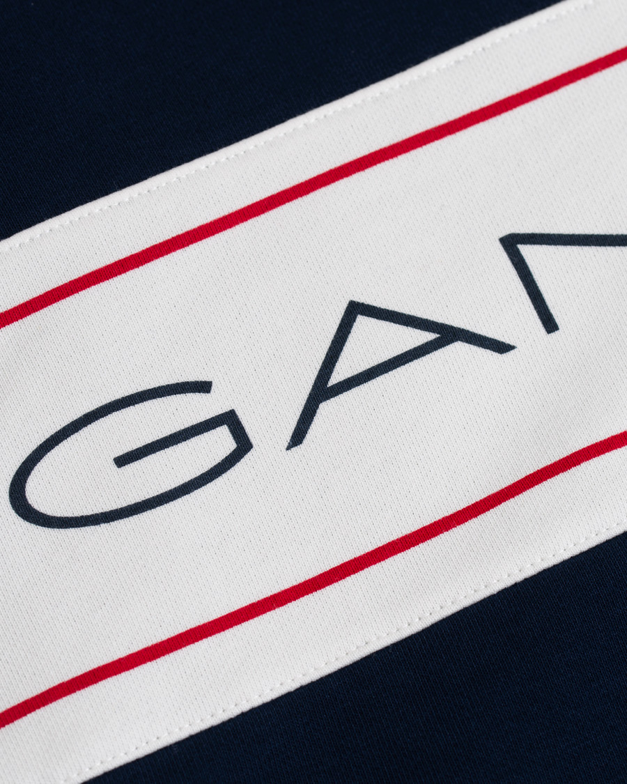 Herren | Pullover | GANT | Archive Hoodie Evening Blue