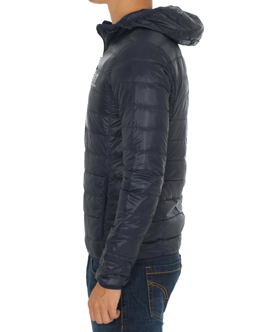 Herren | Jacken | EA7 | Train Core Light Down Hoodie Jacket Navy