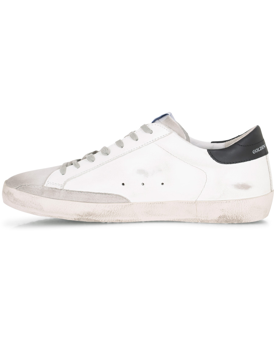 Herren | Golden Goose Deluxe Brand Green Star Superstar Sneaker White Calf | Golden Goose | Deluxe Brand Green Star Superstar Sneaker White Calf