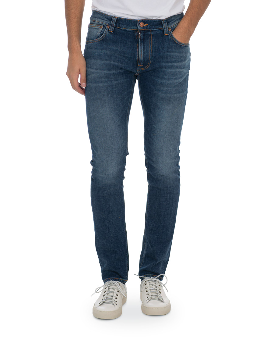 Herren | Jeans | Nudie Jeans | Thin Finn Organic Jeans Indigo Dreams