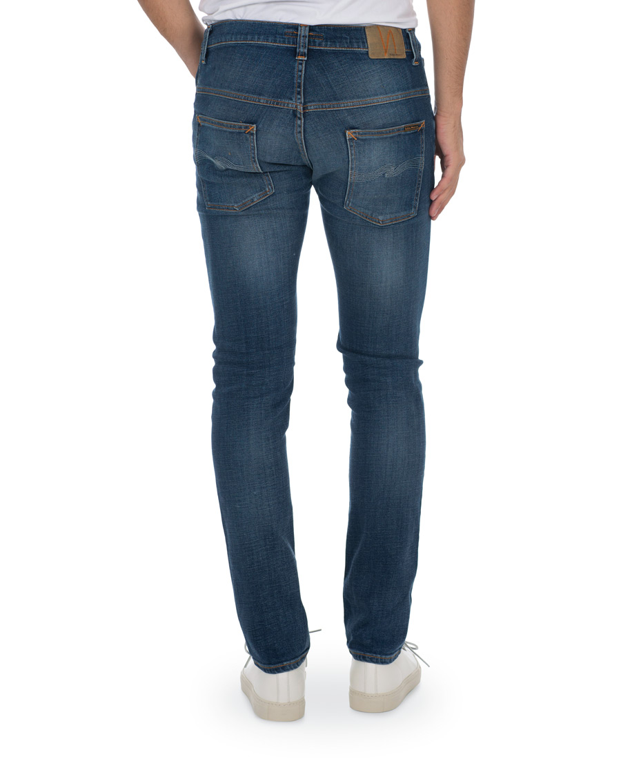 Herren | Jeans | Nudie Jeans | Thin Finn Organic Jeans Indigo Dreams